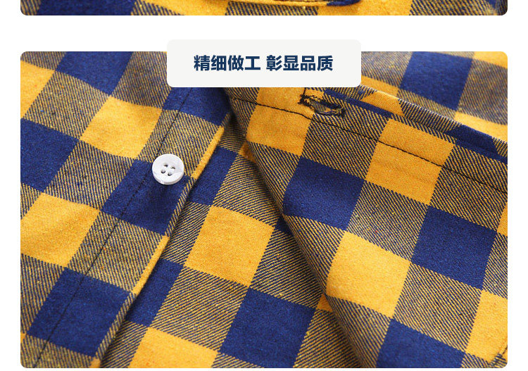 Chemise garcon à manche longue - Ref 2082151 Image 19