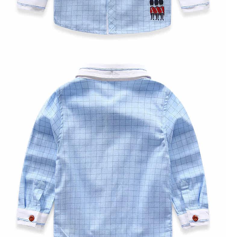 Chemise garcon à manche longue - Ref 2082163 Image 11