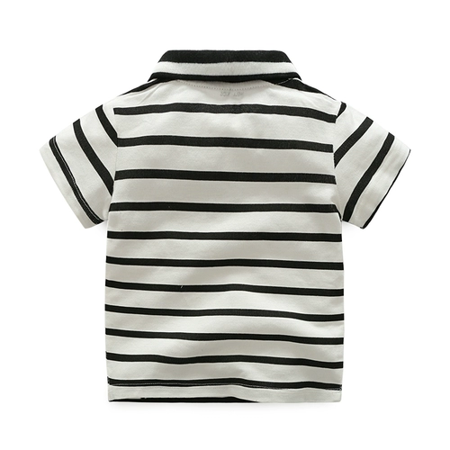 Футболка с коротким рукавом для мальчиков, летняя детская футболка polo для раннего возраста, 2022, детская одежда, 3 лет