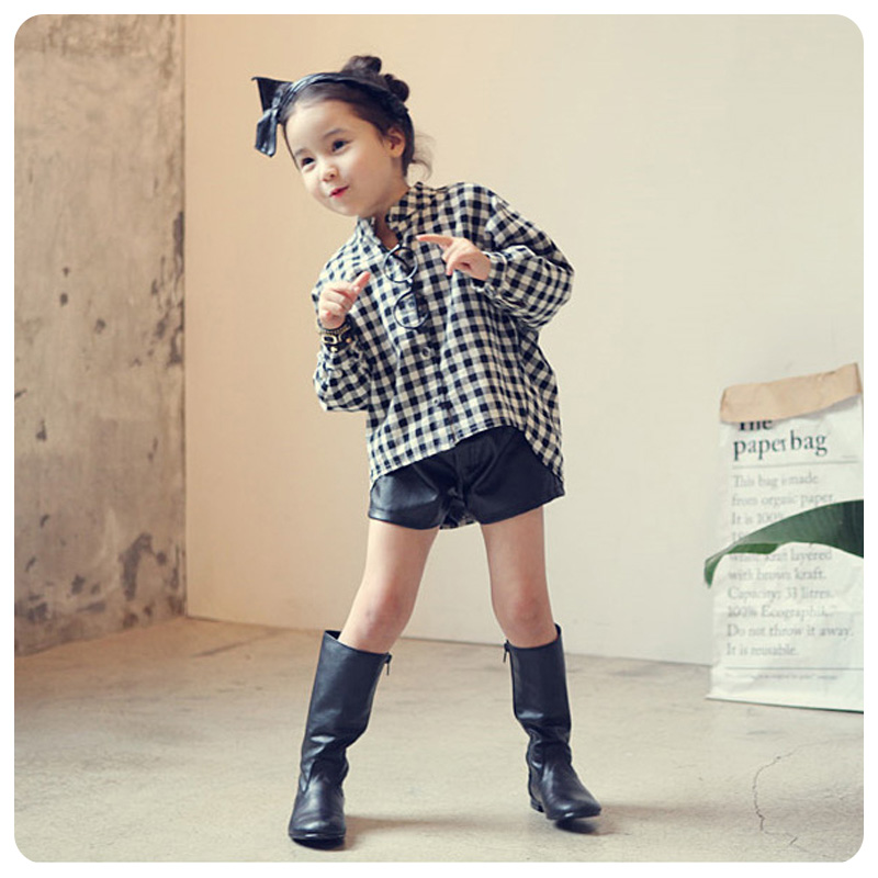 Chemise fille à manche longue en coton - Ref 2088635 Image 26