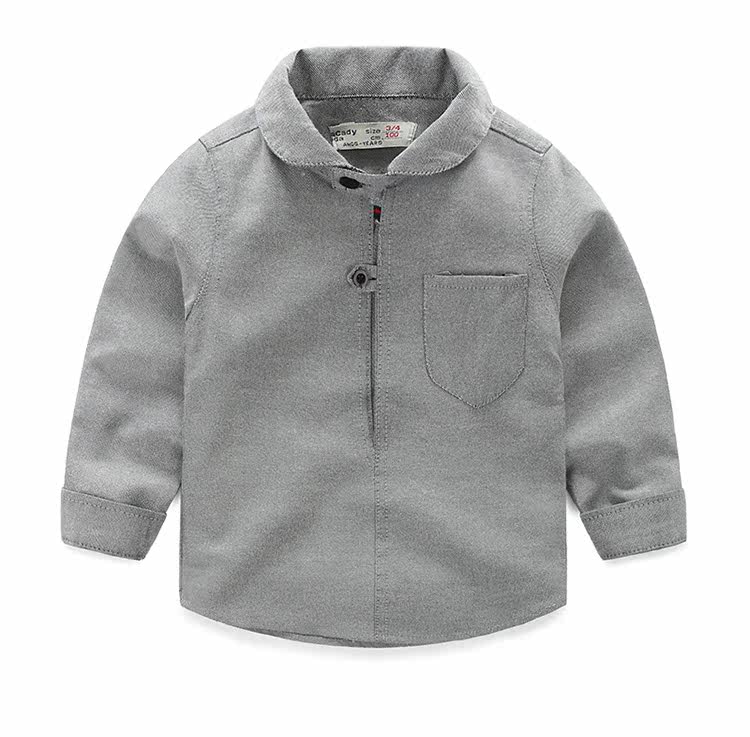 Chemise garcon à manche longue - Ref 2073096 Image 13