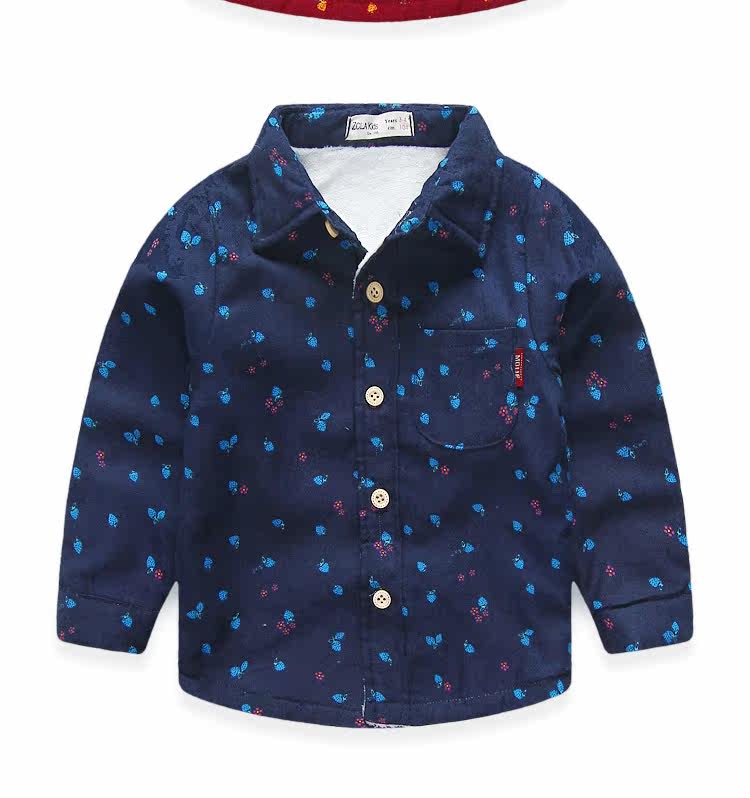 Chemise garcon à manche longue - Ref 2082187 Image 8