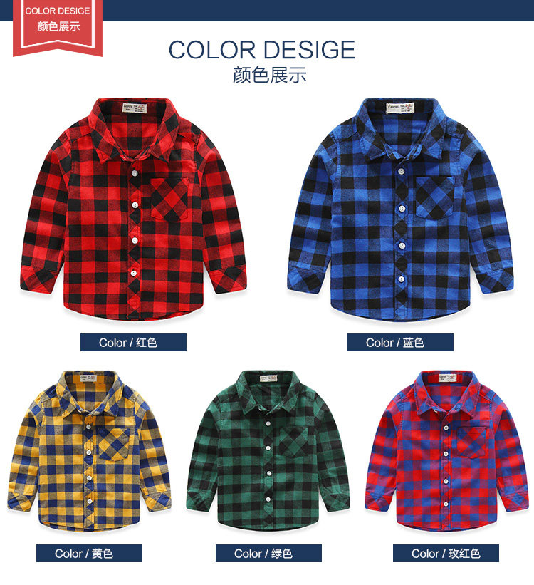 Chemise garcon à manche longue - Ref 2082151 Image 8