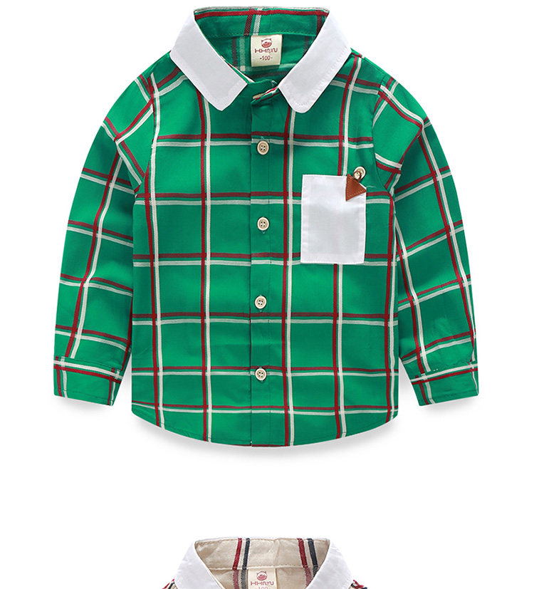 Chemise garcon à manche longue - Ref 2082140 Image 7