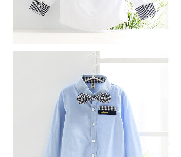 Chemise garcon à manche longue - Ref 2082130 Image 20