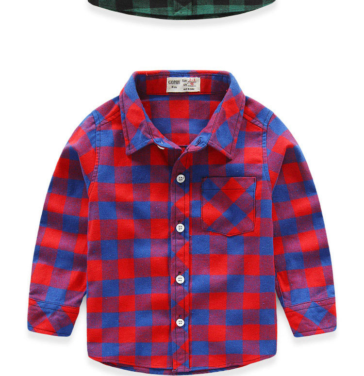 Chemise garcon à manche longue - Ref 2082151 Image 13