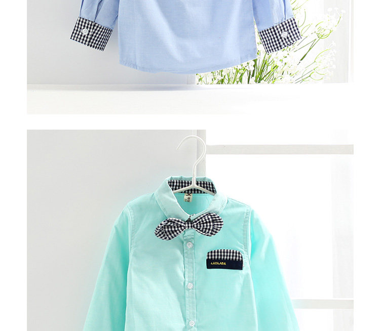 Chemise garcon à manche longue - Ref 2082130 Image 22