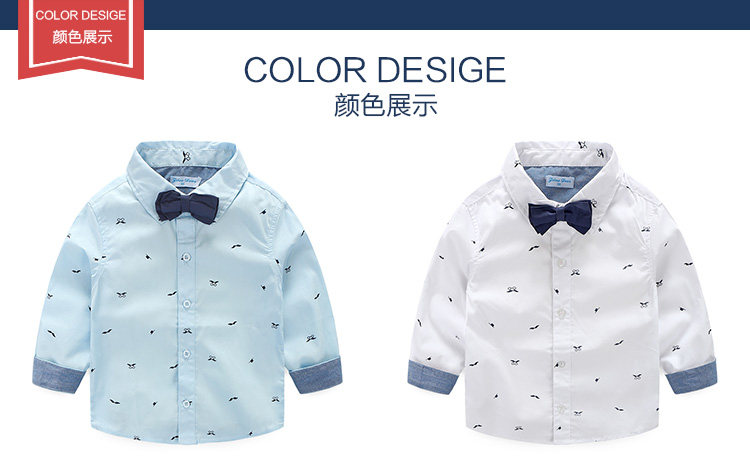 Chemise garcon à manche longue - Ref 2082197 Image 8