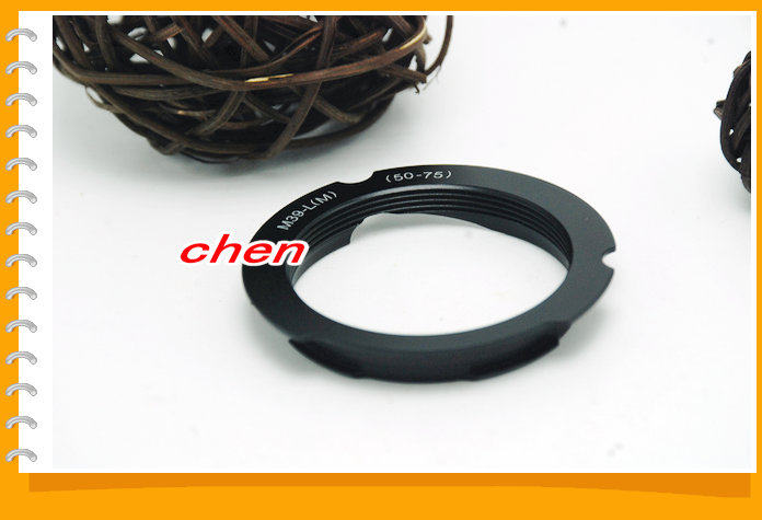 L (M39) -LM screw mouth 39 transLM bayonet switching ring (50-75MM focal length) black switching ring