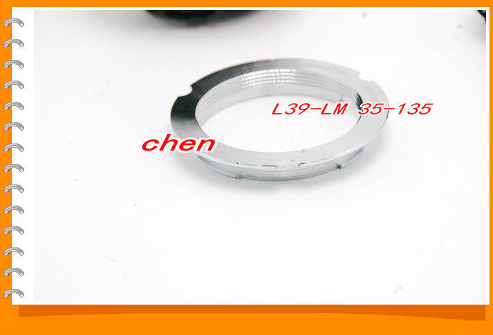 High-end L(M39)-L(M)LM 35mm-135mm to M LM silver copper adapter ring 6BIT without gap