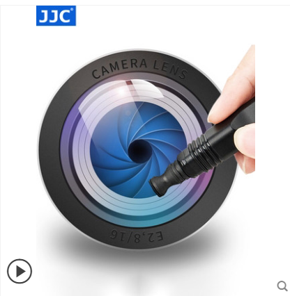 JJC Dust Removal Lens Pen Single Eye Camera Clean Pen Digital Lens Wiping Pen Brush With Fingerprint Active Carbon Powder
