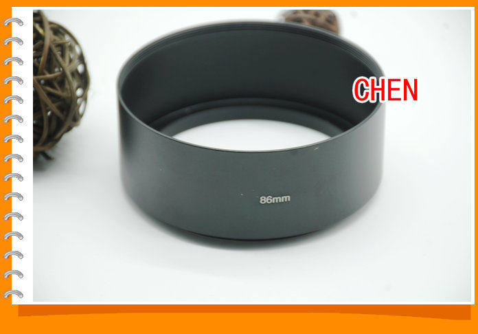 86mm Telephoto Metal Lens Hood Lens Hood Luo Mouth Telephoto Hood