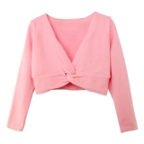 Детская зимняя спортивная одежда, свитер, куртка, лонгслив, накидка, танцующий жилет