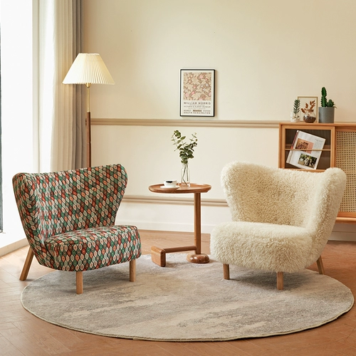 Японский диван, ретро плюшевая сетка для волос, популярно в интернете, легкий роскошный стиль, в американском стиле