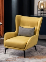 Итальянский одиночный диван Нордический свет роскошная маленькая квартира простота современная гостиная балконы отдых ленивый кожа