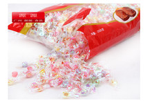 Bulk colorful candy wedding wedding wedding Hua Jiawei Thousand Paper Crane colorful fruit decoration candy casual snacks