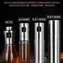 Canteen seasoning tank Kitchen cooking oil small bottle Household transparent olive oil cooking cafe bottle empty bottle