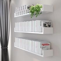 Wall shelf Hole-free bedroom simple pylons ins wind red wine Office hair salon Wall bedside stand