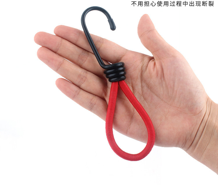 Lều ngoài trời dây đàn hồi khóa cắm trại tán dây rút móng tay cố định đi kèm sợi dây đàn hồi đa mục đích phụ kiện cắm trại đèn treo lều