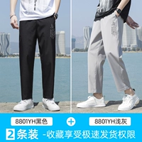 8801yh черный+8801 -й свет светло -серый