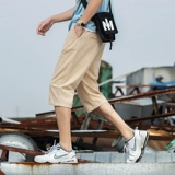 Летние штаны, трендовые шорты, оверсайз, в корейском стиле, свободный прямой крой