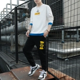 Демисезонный трендовый комплект, универсальный свитшот, 2021 года, подходит для подростков