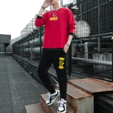 Демисезонный трендовый комплект, универсальный свитшот, 2021 года, подходит для подростков