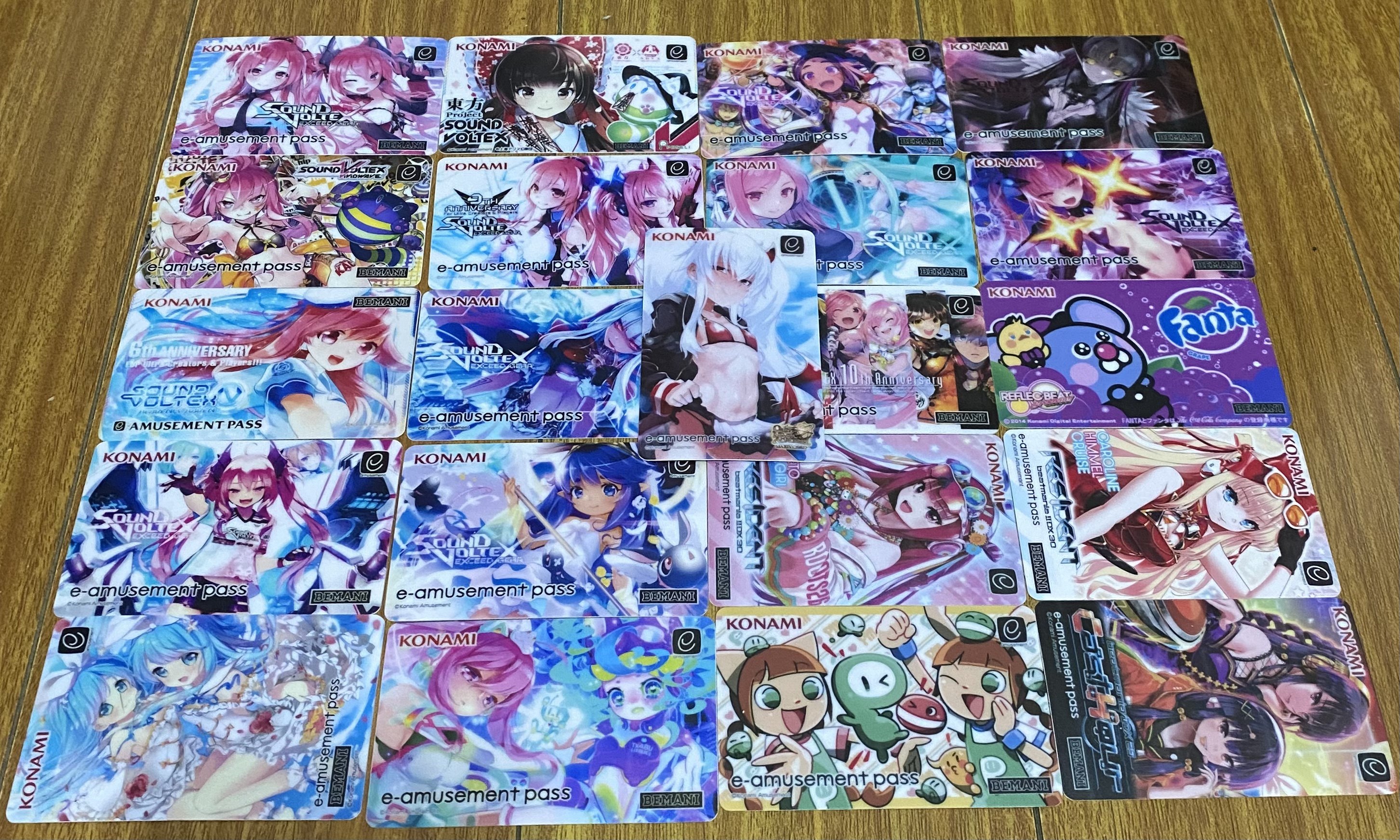 E-amusement special: sdvx peripheral card stickers – instantly
