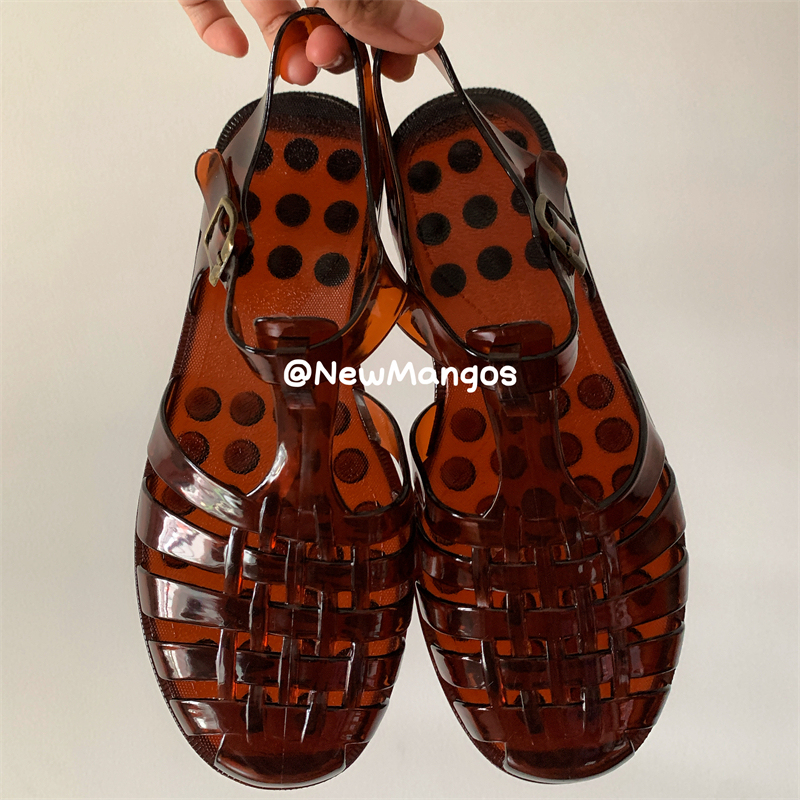 Newmangos Transparent Jelly Sandals Newmangos Transparent Jelly Sandals