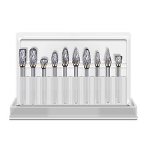 Electric grinding wind grinding accessories 3 * 6 polished head milling cutter tungsten steel single double grain tungsten steel carbide rotary file