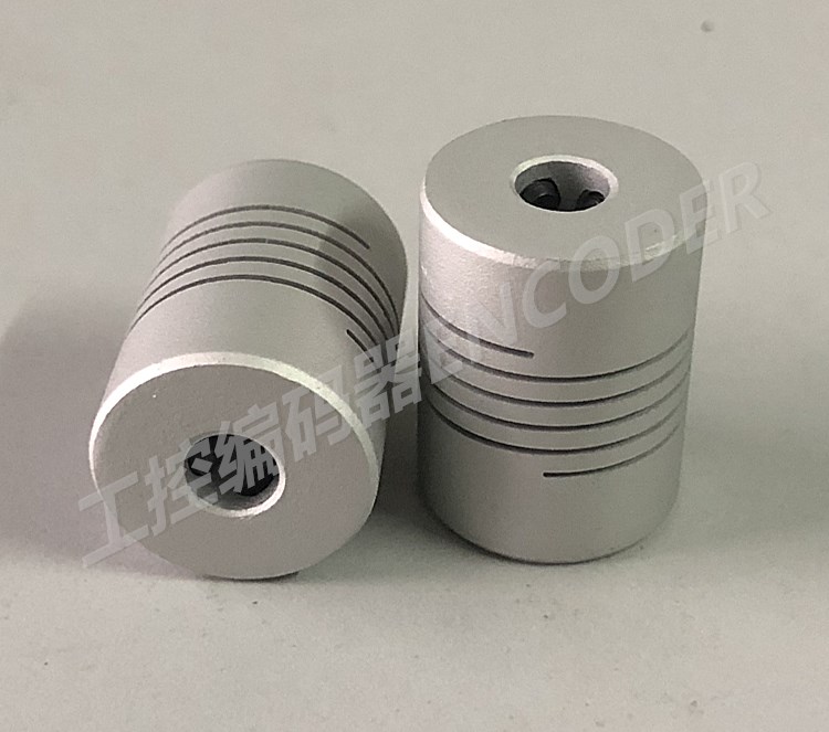 Aluminum alloy spring wound motor elastic encoder 3D printer flexible coupling Omron light Yang Ruipu