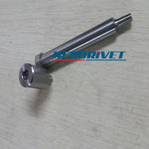 Berwick galvanized plate dot rivet-free riveting mold Upper and lower mold 1 2 plus 1 0 sheet connection mold