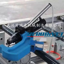 Cable tray and other power industry self-punching riveting process Cable tray self-punching riveting machine