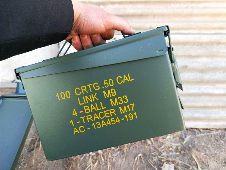 American ammunition box thick sheet metal NATO Hermetic Box Military Fans collection Locomotive Sides Change accommodating box on-board tools