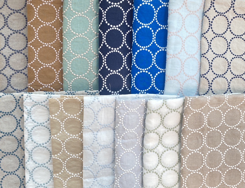 【Tambourine Fabric Collection】Authentic Minamikawa Akira Mina Perhonen Japanese Imported Fabric Material