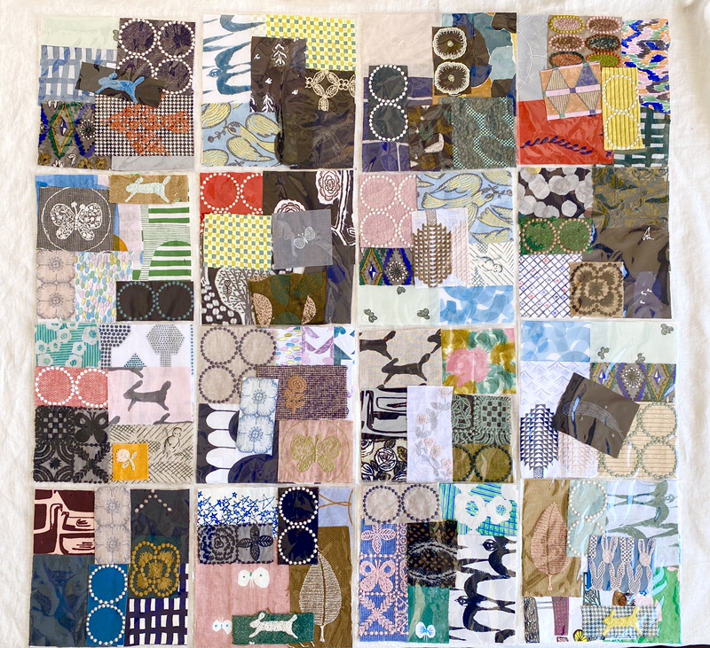[Official Patchwork Collection] Authentic Minami Akira Handmade DIY Patchwork Book Cover Decorative Fabric