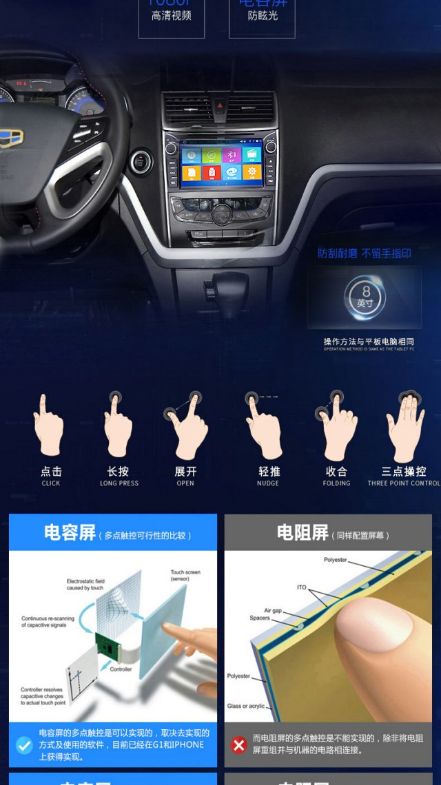 Changan Benben mini mini mới Benben EV Jiangling xe điện DVD đảo ngược hình ảnh điều hướng một máy - GPS Navigator và các bộ phận lắp định vị xe ô tô