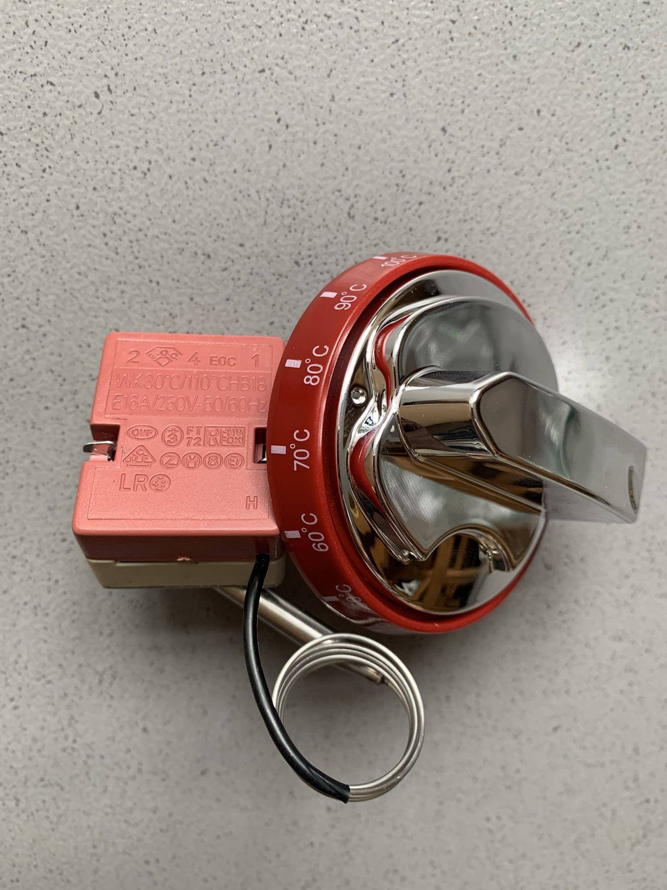 110 degree thermostat heat control cooking furnace heat control table heat insulation and sale table temperature control cooking cooker accessories