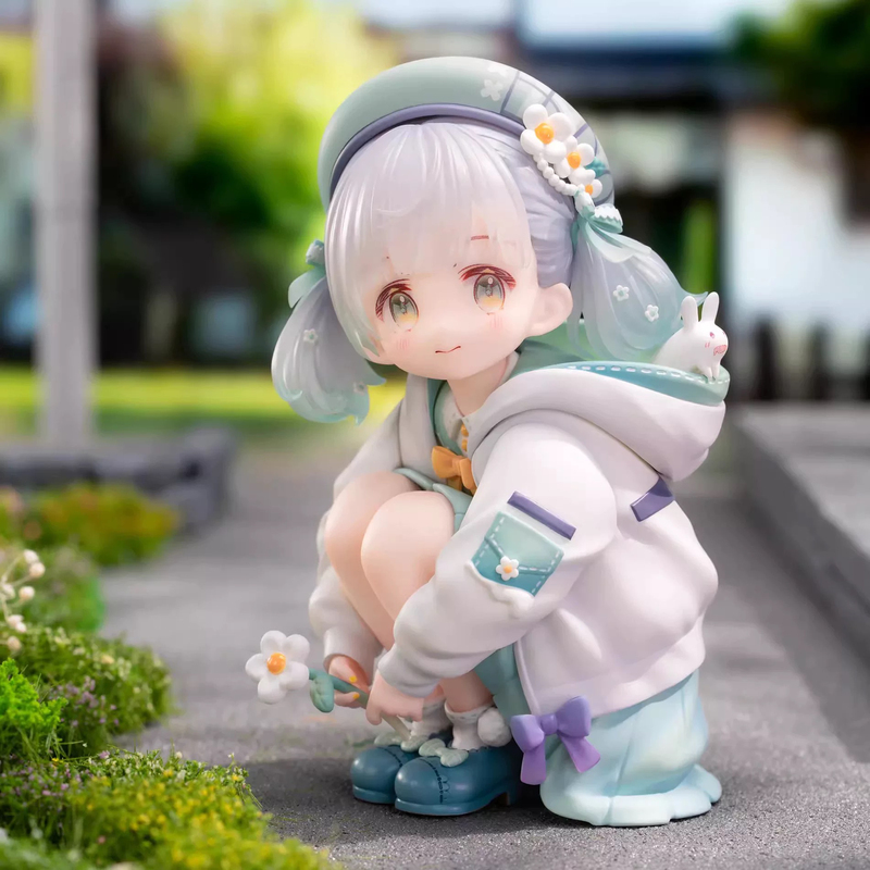 Authentic In-Stock Eusun (Luchun Culture) the Flowers You Give You Sencha Original Art Figure Brand New