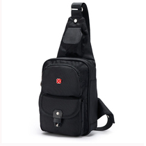 Swiss Army Knife Brock Men Casual Slipper Bag Outdoor Single Shoulder Mobile Phone Bag Men Fashion Large Capacity Backpack