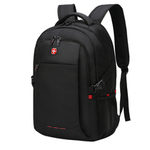 Swiss army knife shoulder bag Mens casual large capacity junior high school student school bag Mens business lightweight travel backpack