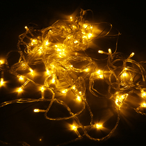 Christmas LED lights decorative lights Christmas decorations mall Hotel KTV scene decoration warm yellow LED lights