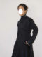 Yohji Yamamoto Dark Windbreaker Slit Waist Dress 2024 Spring and Autumn Design Pioneer Long Shirt Skirt