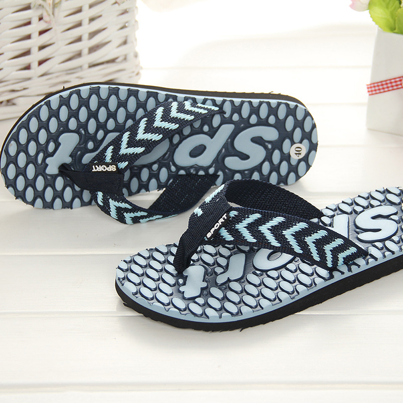 2017 người đàn ông mới của mùa hè cá tính flip-flops kéo vỏ nhỏ với cùng một bãi biển giày dép nam