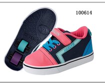  The new American heelys ultra-light girl student fashion two-wheeled roller skating wheel four seasons two-wheeled runaway shoes