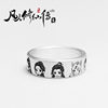 The Buried Fulian Simmelheita Philenshutark Volame Yubel Cartoon sterling silver ring