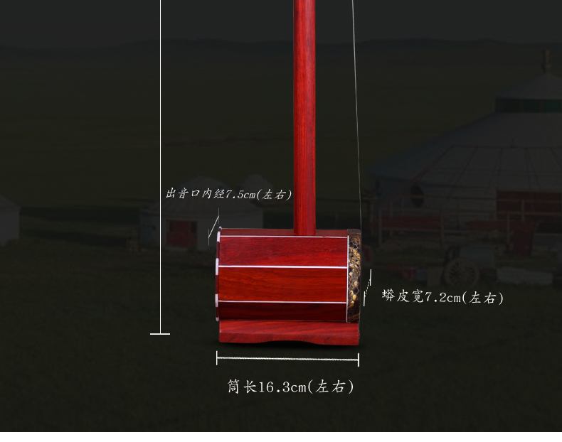 Redwood Alto Four Hu Nội Mông Cổ Sihu Tô Châu Sihu Nhạc cụ Trường trung học Bass Four Hu Nhà máy Phụ kiện giao hàng trực tiếp - Nhạc cụ dân tộc giá sáo trúc