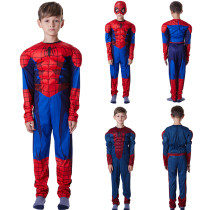 Halloween Parent-child characters Childrens Day party Extraordinary muscle cospla spider Iron Man Thor clothes and costumes