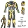 Trẻ em Halloween Bumblebee Optimus Prime Iron Man sân khấu biểu diễn áo giáp biến đổi nhân vật cos trang phục King Kong