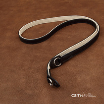 cam-in micro single A7 RX100 black card leica leica leather strap cowhide round hole type 210